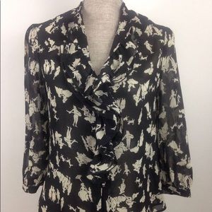 Anthropologie HD Made in Paris Blouse!